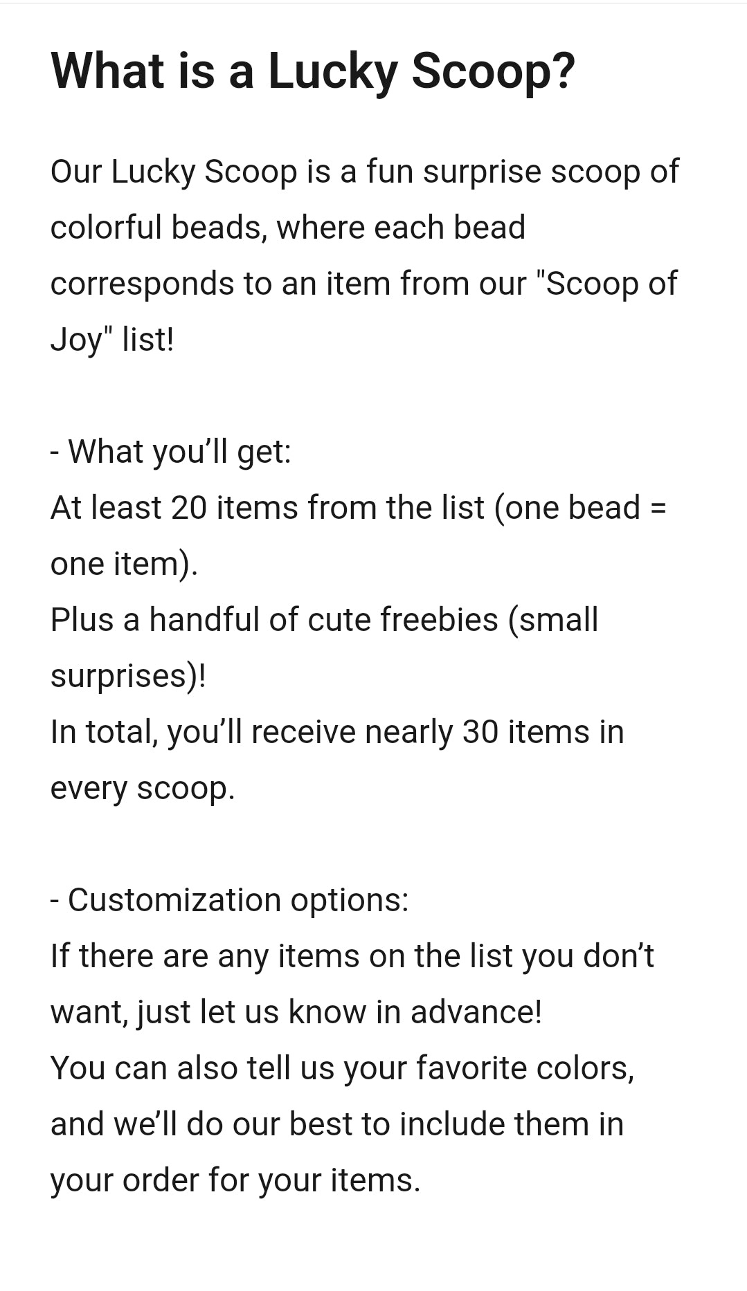 Lucky Scoop